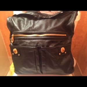 Marc By Marc Jacobs black leather Bucket